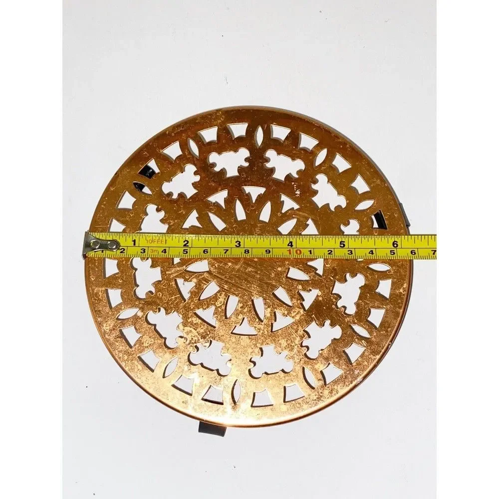 Round Copper Trivet